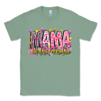 Sage mama all day everyday Classic Tee - CowhideDigitalArt