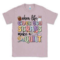 Lilac when life gives you scraps make a quilt Classic Tee - MaliasSmallBusiness