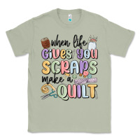 Matcha when life gives you scraps make a quilt Classic Tee - MaliasSmallBusiness