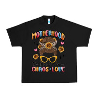 Black motherhood the perfect mix of chaos and love Urban Heavy Tee - MaliasSmallBusiness
