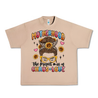 Burro motherhood the perfect mix of chaos and love Urban Heavy Tee - MaliasSmallBusiness