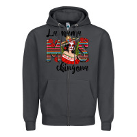 Smoke la mama mos chingona Zipper Hoodie - texasbilliewilder