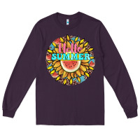 Plum hello summer Long Sleeve Tee - JahusDesignShop