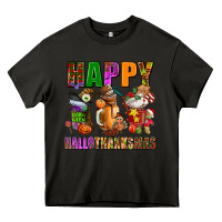 Asphalt happy hallothanksmas Heavy Core Tee - AdoDesignShop