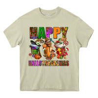 Happy Hallothanksmas Heavy Core Tee | Teevron