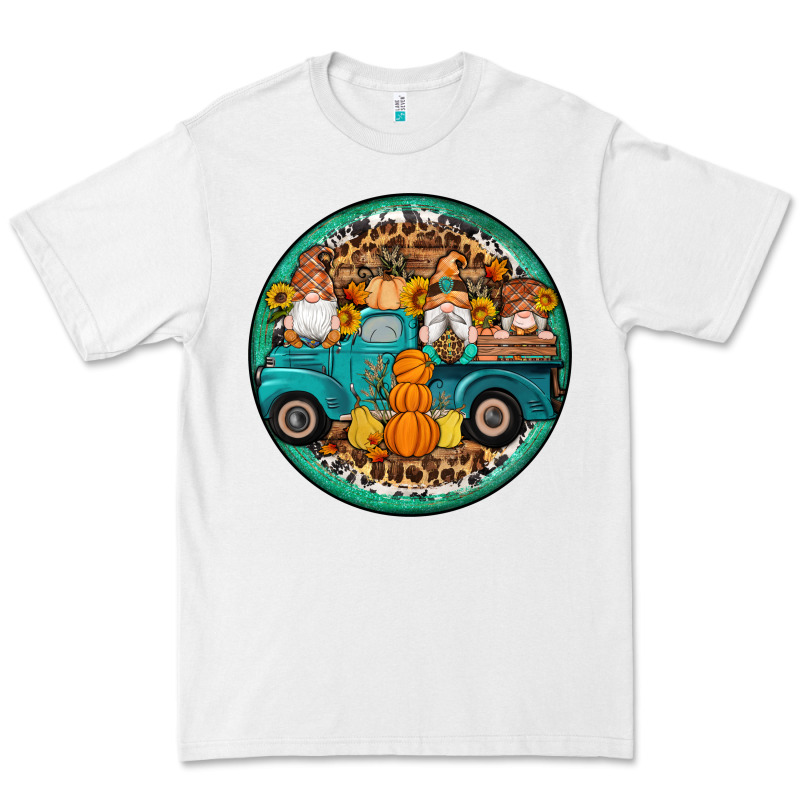Fall Gnomes Round Earrings 3 Premium Tee by Artiststas | Teevron