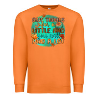Carrot give thanks for a little and you will find a lot Premium Sweatshirt - CowGirlArtShop