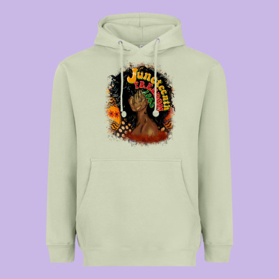 Juneteenth Freedom 1865 Heavyweight Hoodie Designed By Cowgirlartshop