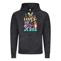 Vintage Black no bunny loves me like jesus Vintage Hoodie - MaliasSmallBusiness