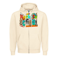 Sandshell back to school Zipper Hoodie - NancyCooperArtShop