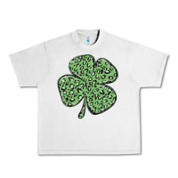 Lunar Rock leopard shamrock Urban Heavy Tee - MaliasSmallBusiness