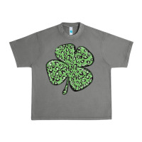 Tornado leopard shamrock Urban Heavy Tee - MaliasSmallBusiness