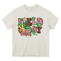 Cream field day vibes Heavy Core Tee - AdoDesignShop