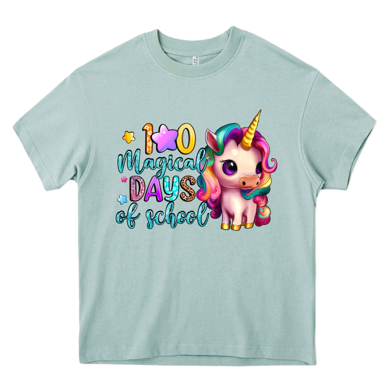 100 Magical Days Of School Heavy Core Tee by Artiststas | Teevron