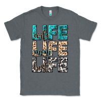 Charcoal Heather wife life wife mom life best Classic Tee - NancyCooperArtShop