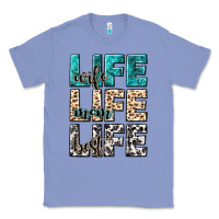 Colony Blue wife life wife mom life best Classic Tee - NancyCooperArtShop