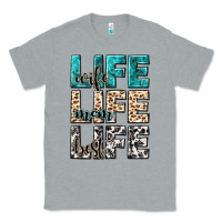 Heather Grey wife life wife mom life best Classic Tee - NancyCooperArtShop