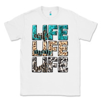 White wife life wife mom life best Classic Tee - NancyCooperArtShop