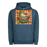 Pigment Midnight Navy blessed tumbler Urban Hoodie - BundleAndBundleShop
