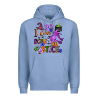 Colony Blue yes i can drive a stick Premium Hoodie - CowGirlArtShop