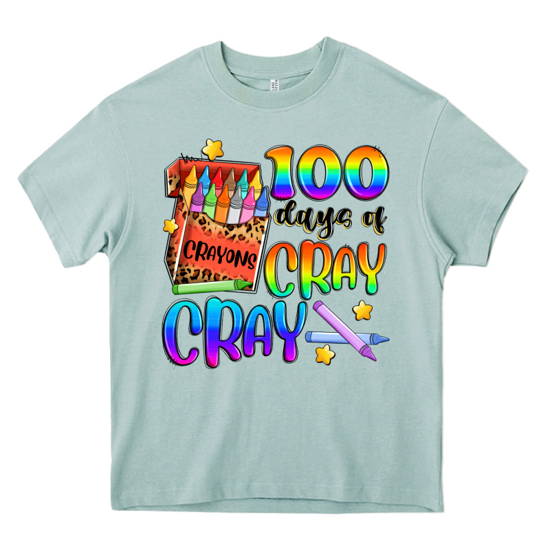 100 Days Of Cray Cray Heavy Core Tee by Artiststas | Teevron