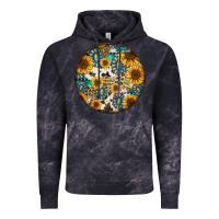Cloud Black western pattern circle earrings Vintage Hoodie - Jasminsmagicworld