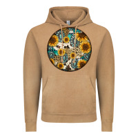Vintage Camel western pattern circle earrings Vintage Hoodie - Jasminsmagicworld