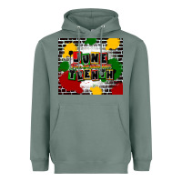 Sage juneteenth free ish since 1865 Heavyweight Hoodie - CowGirlArtShop