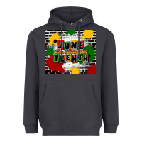 Smoke juneteenth free ish since 1865 Heavyweight Hoodie - CowGirlArtShop