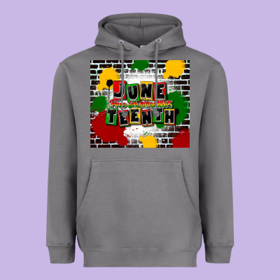 Juneteenth Free Ish Since 1865 Heavyweight Hoodie Designed By Cowgirlartshop