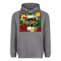 Storm juneteenth free ish since 1865 Heavyweight Hoodie - CowGirlArtShop