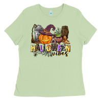 Matcha halloween vibes Ladies Tee - AdoDesignShop