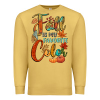 Antique Gold fall is my favorite color Premium Sweatshirt - CowGirlArtShop