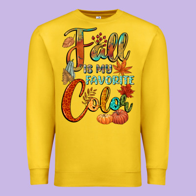 Fall Is My Favorite Color Premium Sweatshirt Designed By Cowgirlartshop