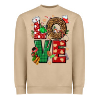 Love Nurse Christmas Heavyweight Sweatshirt | Teevron