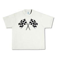 Pistachio race flag Urban Heavy Tee - MaliasSmallBusiness