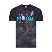 Cloud Black i love you to the moon and back Vintage Tee - MaliasSmallBusiness