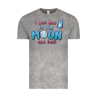 Cloud Rock i love you to the moon and back Vintage Tee - MaliasSmallBusiness