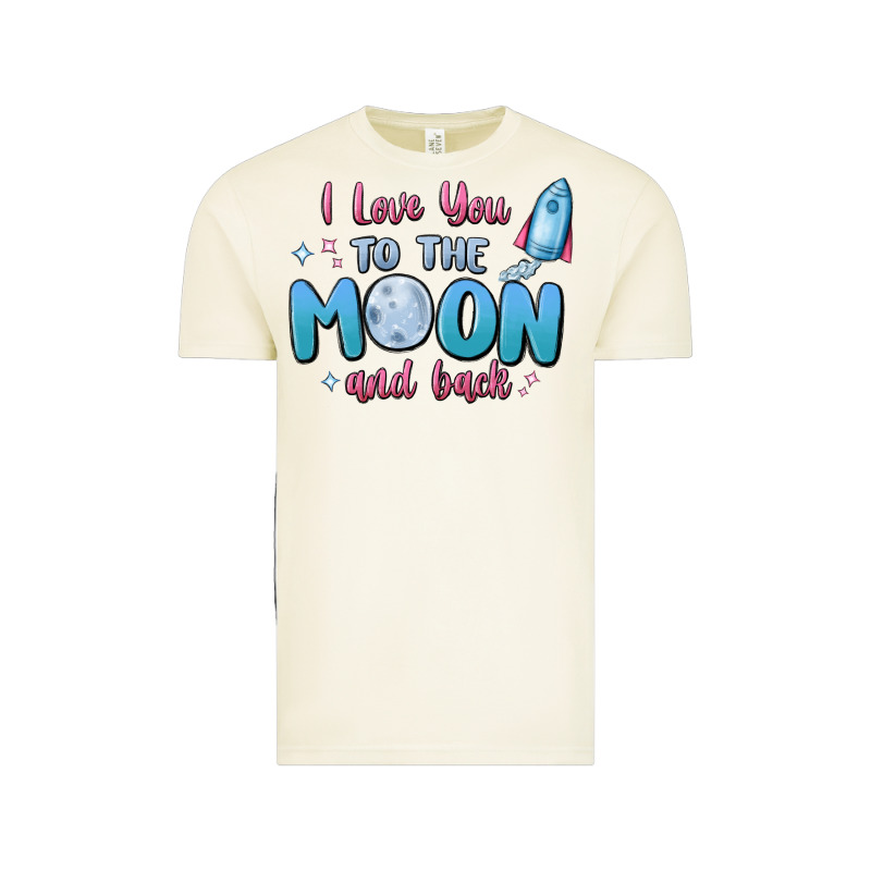 I Love You To The Moon And Back Vintage Tee by MaliasSmallBusiness | Teevron