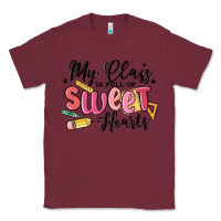Burgundy my class is full of sweethearts Classic Tee - MaliasSmallBusiness