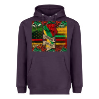 Plum juneteenth freedom since 1865 Heavyweight Hoodie - CowGirlArtShop
