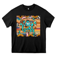 Black floss boss Heavy Core Tee - JahusDesignShop