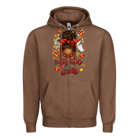 Chestnut santa favorite tax specialist afro messy bun Zipper Hoodie - texasbilliewilder