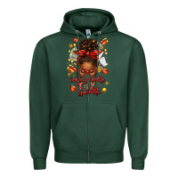 Sports Green santa favorite tax specialist afro messy bun Zipper Hoodie - texasbilliewilder