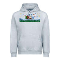 Heather Grey let it snow libbey glass Urban Hoodie - BundleAndBundleShop
