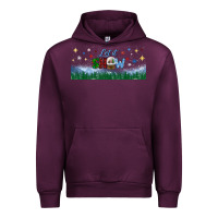 Mauve Wine let it snow libbey glass Urban Hoodie - BundleAndBundleShop
