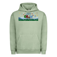 Pigment Oil Green let it snow libbey glass Urban Hoodie - BundleAndBundleShop