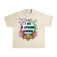 Sandshell i see a strong woman Urban Heavy Tee - MaliasSmallBusiness