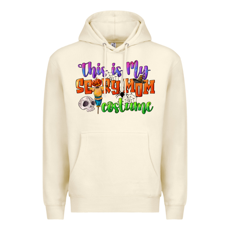 This Is My Scary Mom Costume Premium Hoodie by CowGirlArtShop | Teevron
