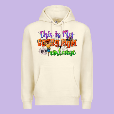 This Is My Scary Mom Costume Premium Hoodie Designed By Cowgirlartshop